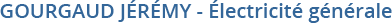Logo GOURGAUD JÉRÉMY - Électricité générale